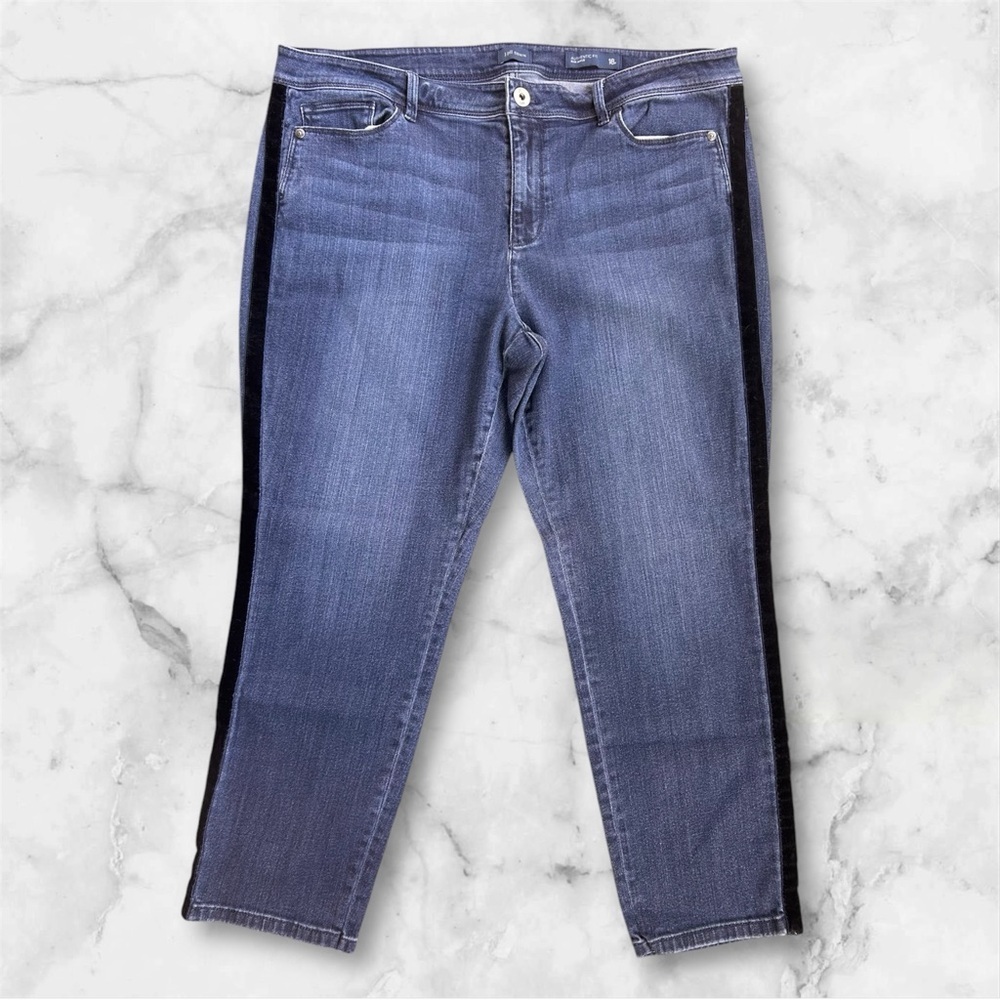 J. Jill slim ankle medium wash jeans sz 18P Euc, 07